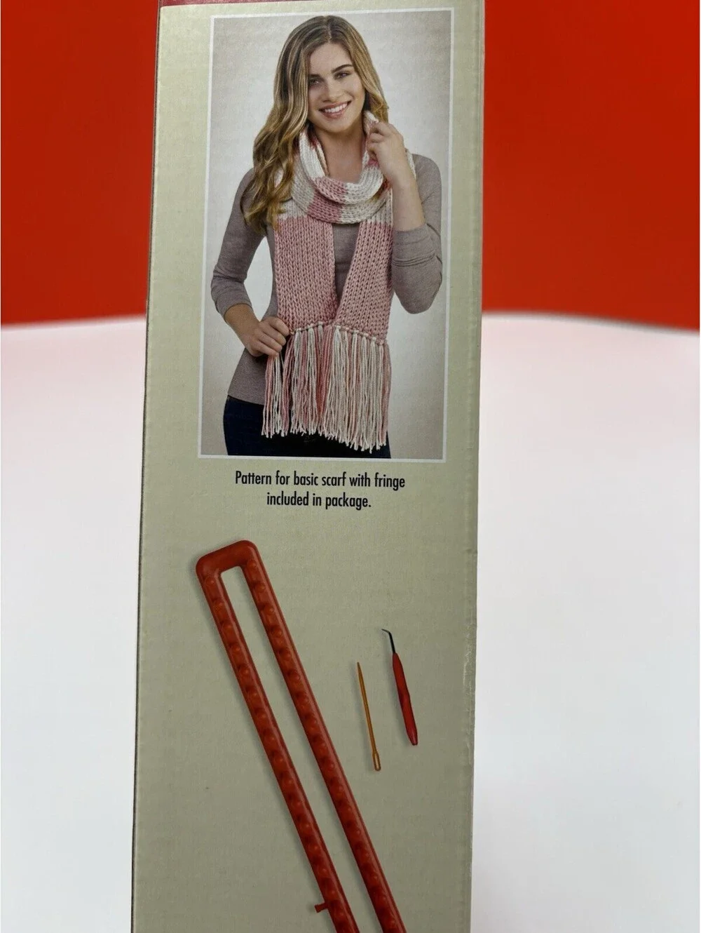 Boye Scarf Loom Knitting Loom Kit 3pc Flat & Double Knit Pattern Included